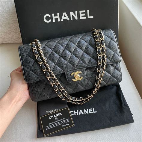 chanel 2009 caviar flap medium|The Ultimate Chanel Flap Guide .